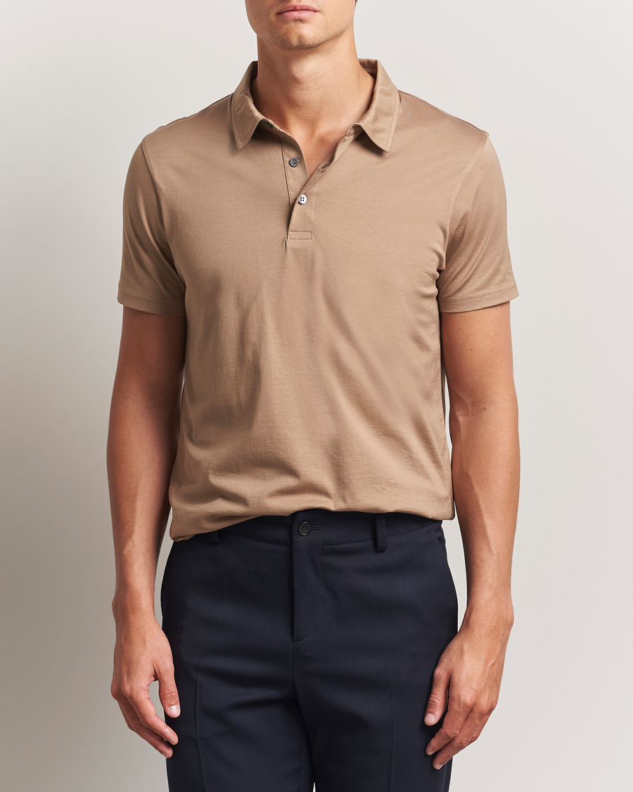 Herr | Pikéer | Sunspel | Cotton Jersey Polo Dune