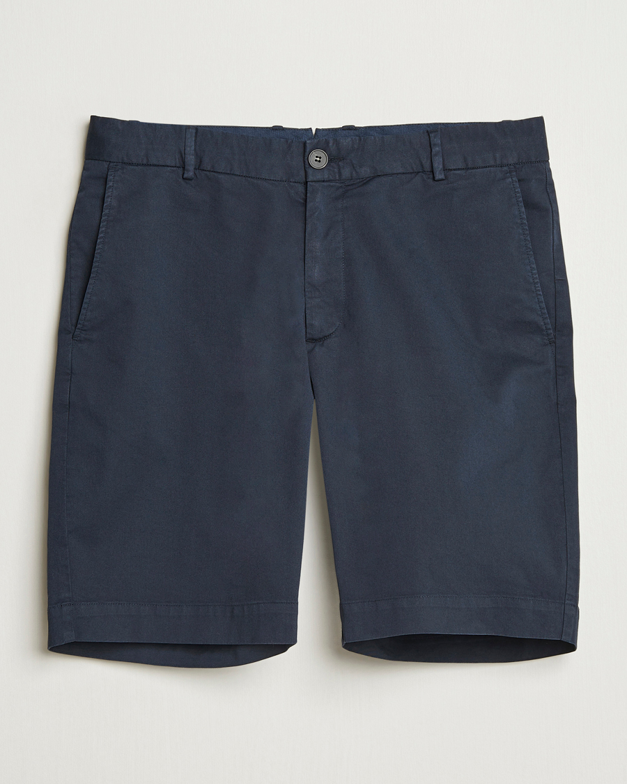 Herr | Shorts | Sunspel | Cotton Chino Shorts Navy