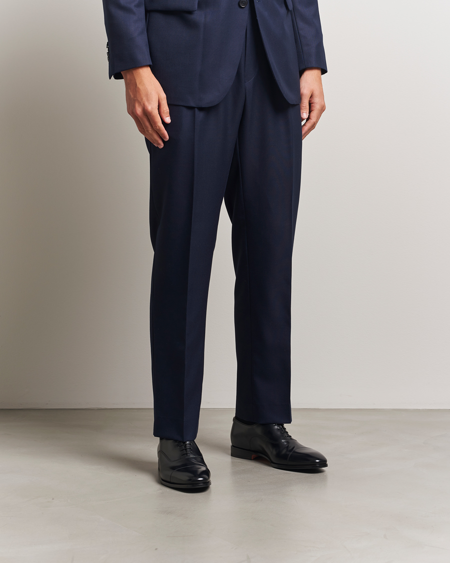 Herr | Oxfords | Santoni | Adrian Oxford Black Calf