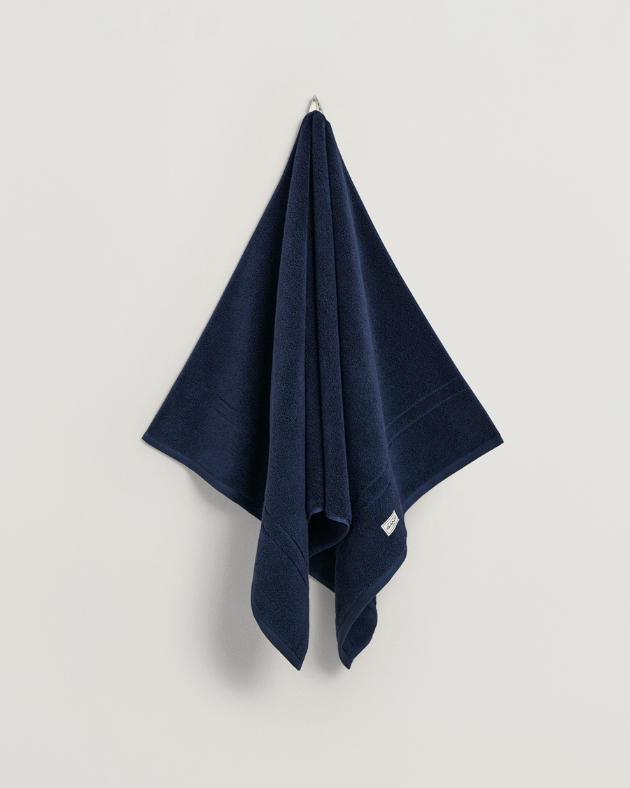 Herr | Textilier | GANT | 4-Pack Premium Towel Marine