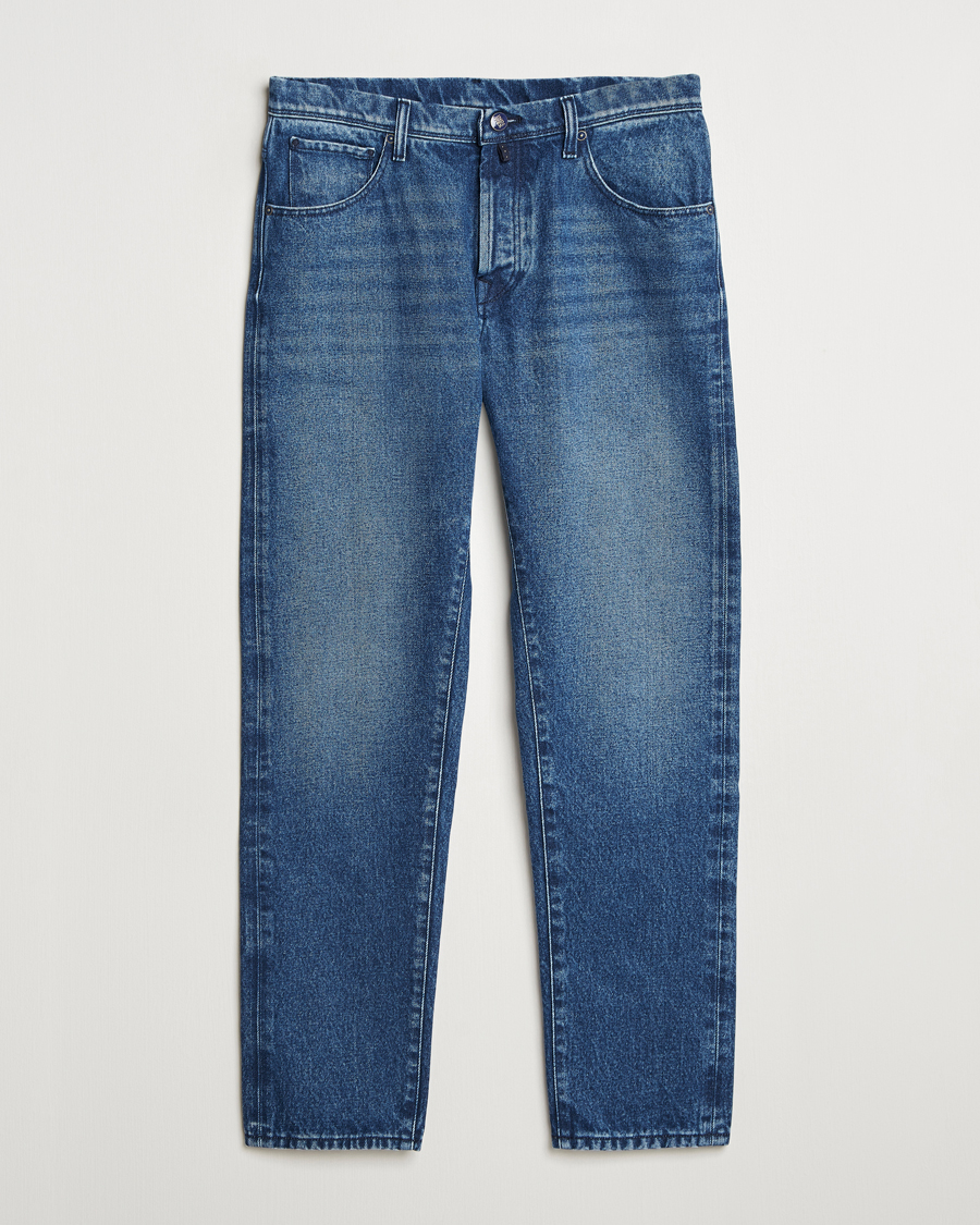 Herr | Jeans | Incotex | 5-Pocket Stretch Denim Dark Wash
