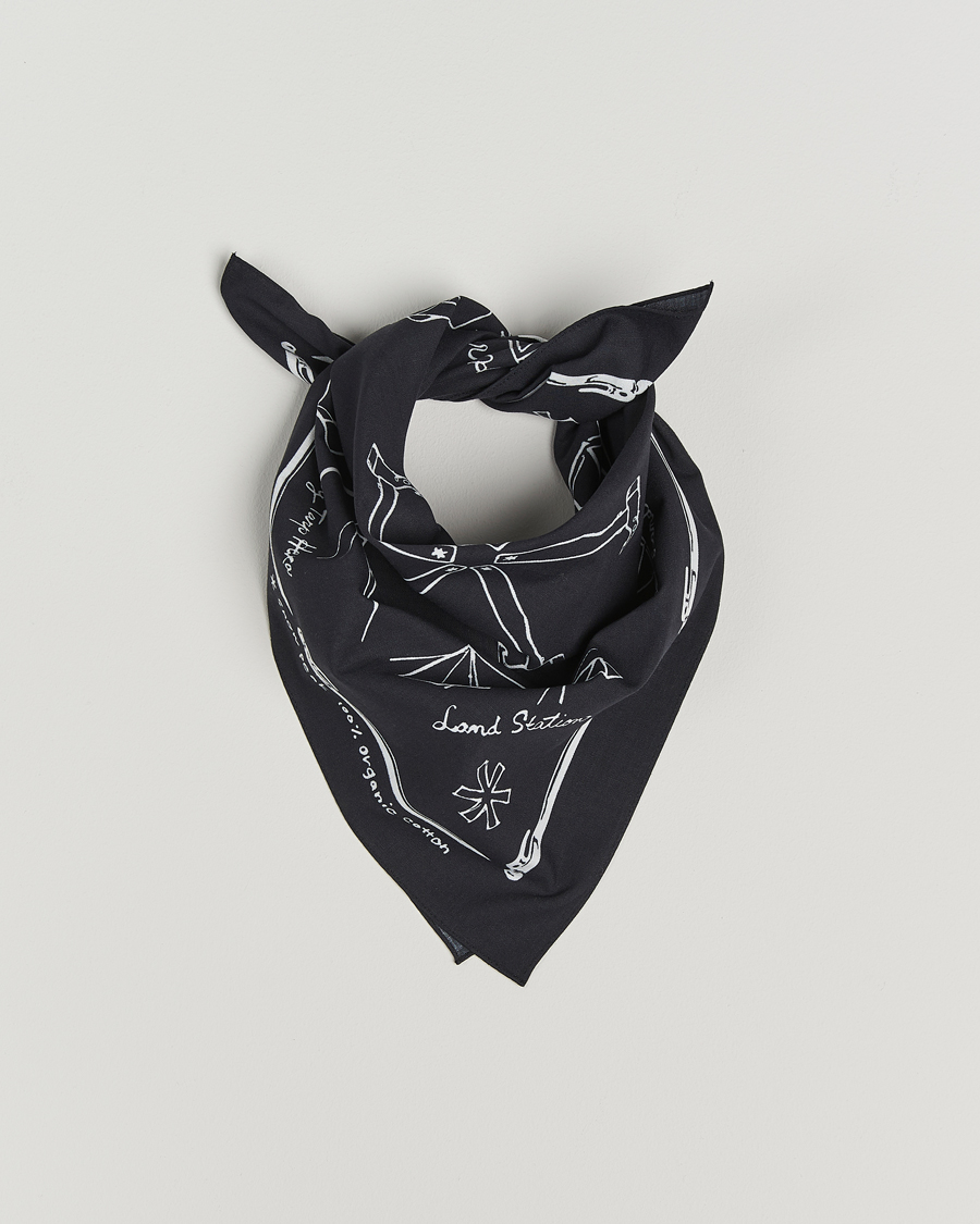 Herr | Scarves | Snow Peak | OG Cotton Noaspbi Bandana Black