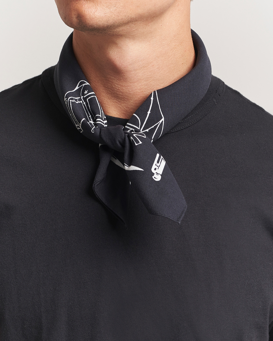 Herr | Scarves | Snow Peak | OG Cotton Noaspbi Bandana Black