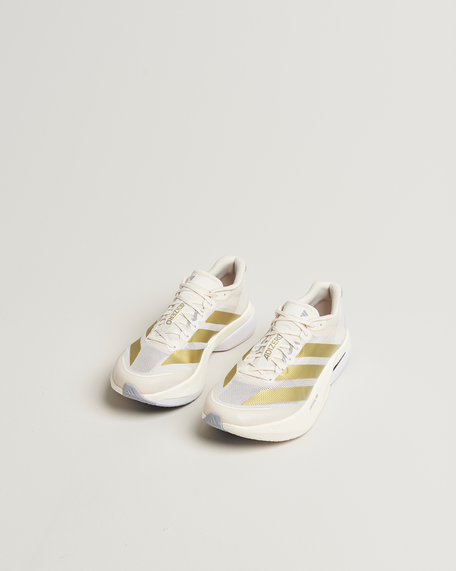 Herr | Sneakers | adidas Performance | Adizero Boston 13 Running Sneaker White/Gold