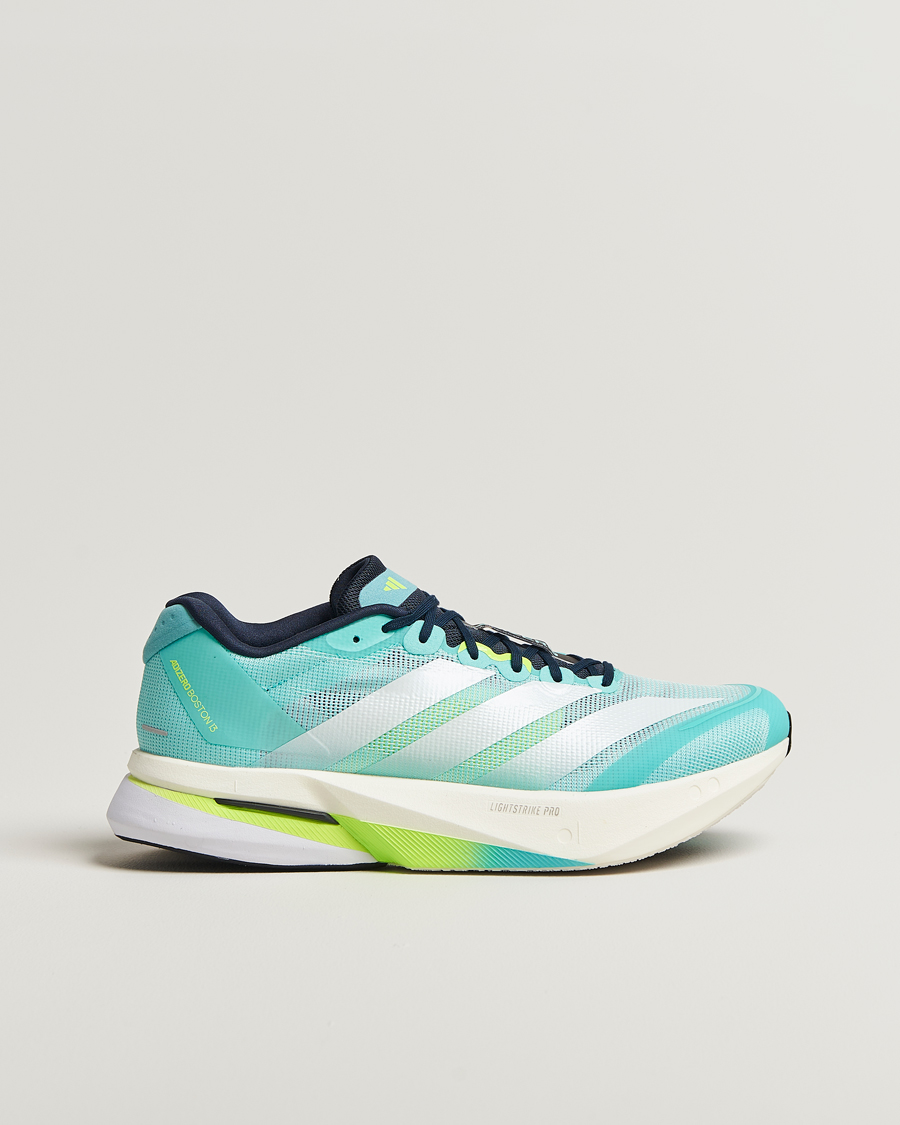 Herr | Löparskor | adidas Performance | Adizero Boston 13 Running Sneaker Green/White