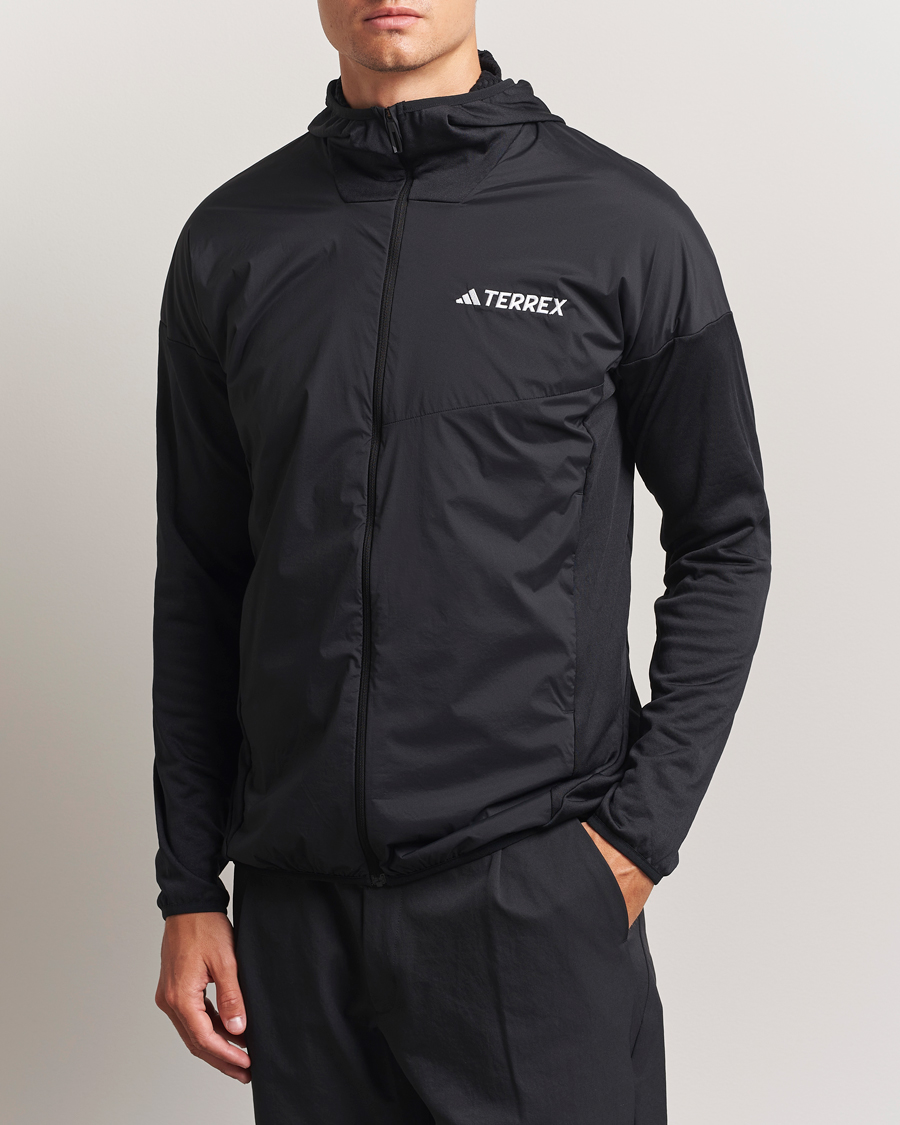 Herr | Tröjor | adidas Performance | XPR Wind Hooded Full Zip Black