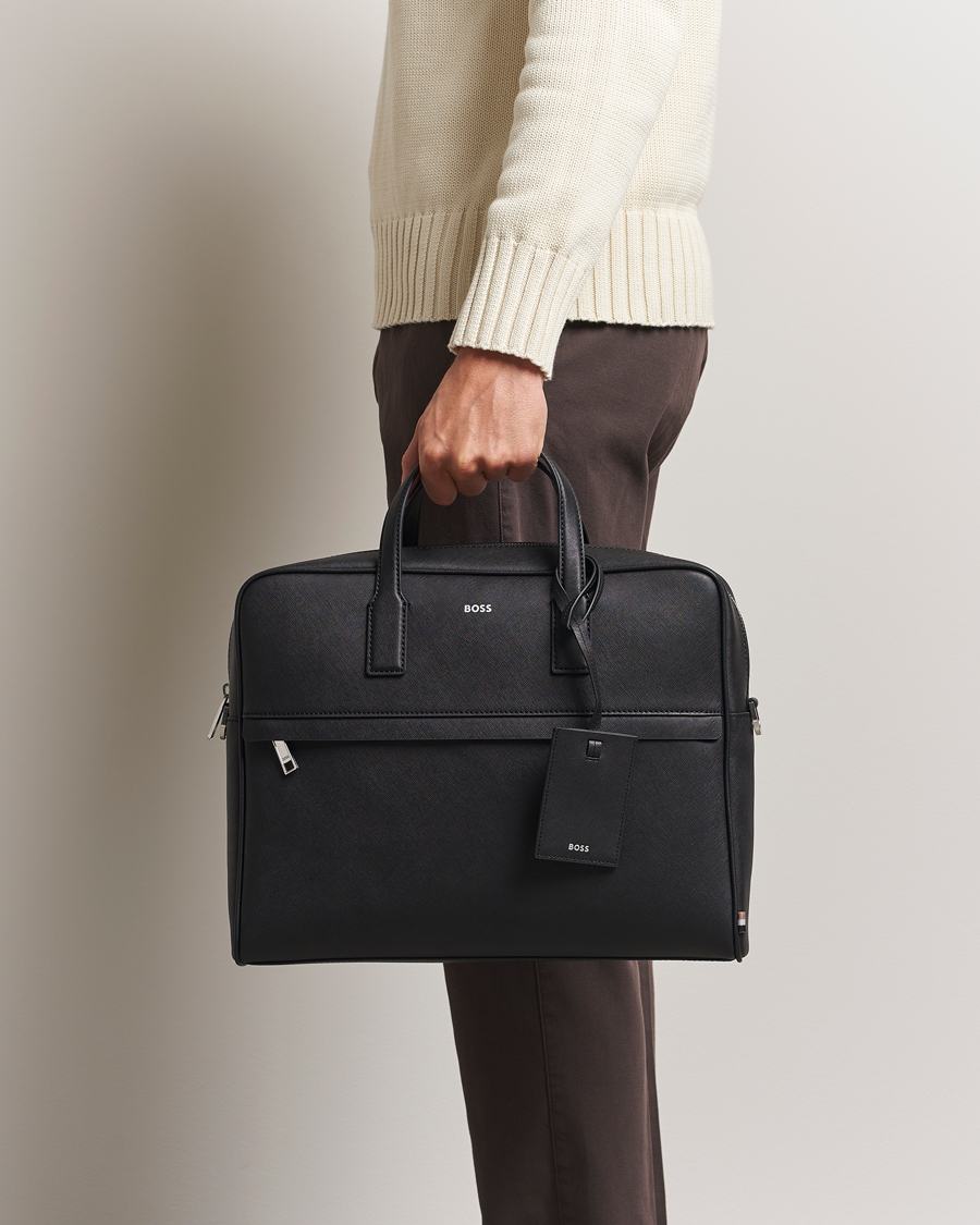 Herr | Väskor | BOSS BLACK | Zair Document Case Black