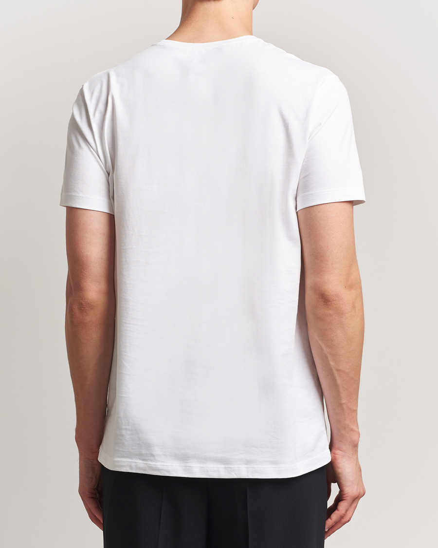 Herr | T-Shirts | BOSS BLACK | 2-Pack Relaxed Fit Crew Neck T-Shirt White