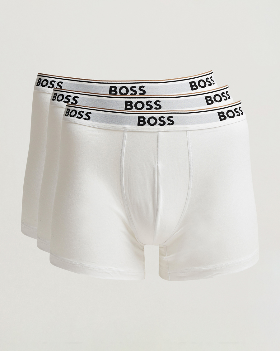 Herr | Underkläder | BOSS BLACK | 3-Pack Boxer Brief White