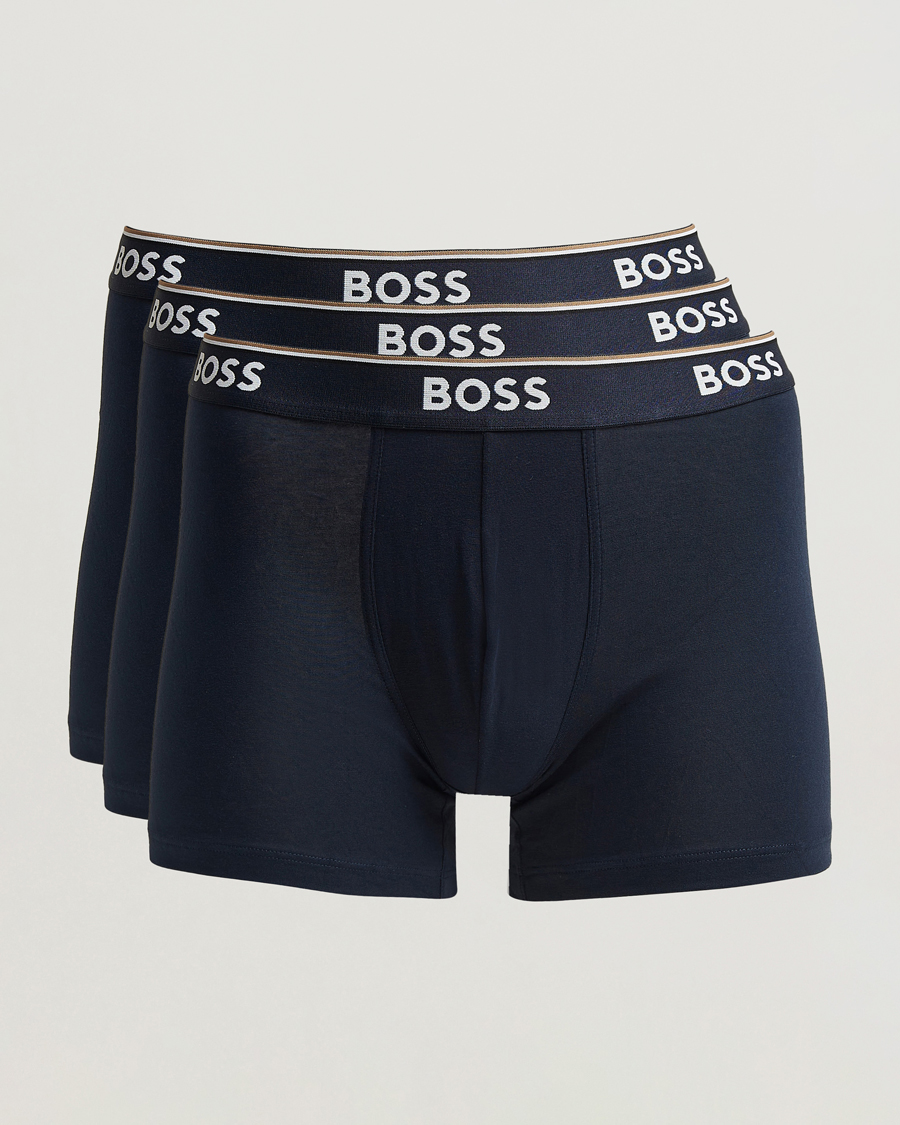 Herr | Underkläder | BOSS BLACK | 3-Pack Boxer Brief Open Blue
