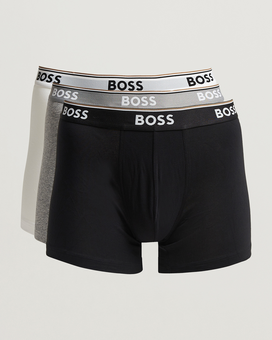 Herr | Underkläder | BOSS BLACK | 3-Pack Boxer Brief White/Grey/Black