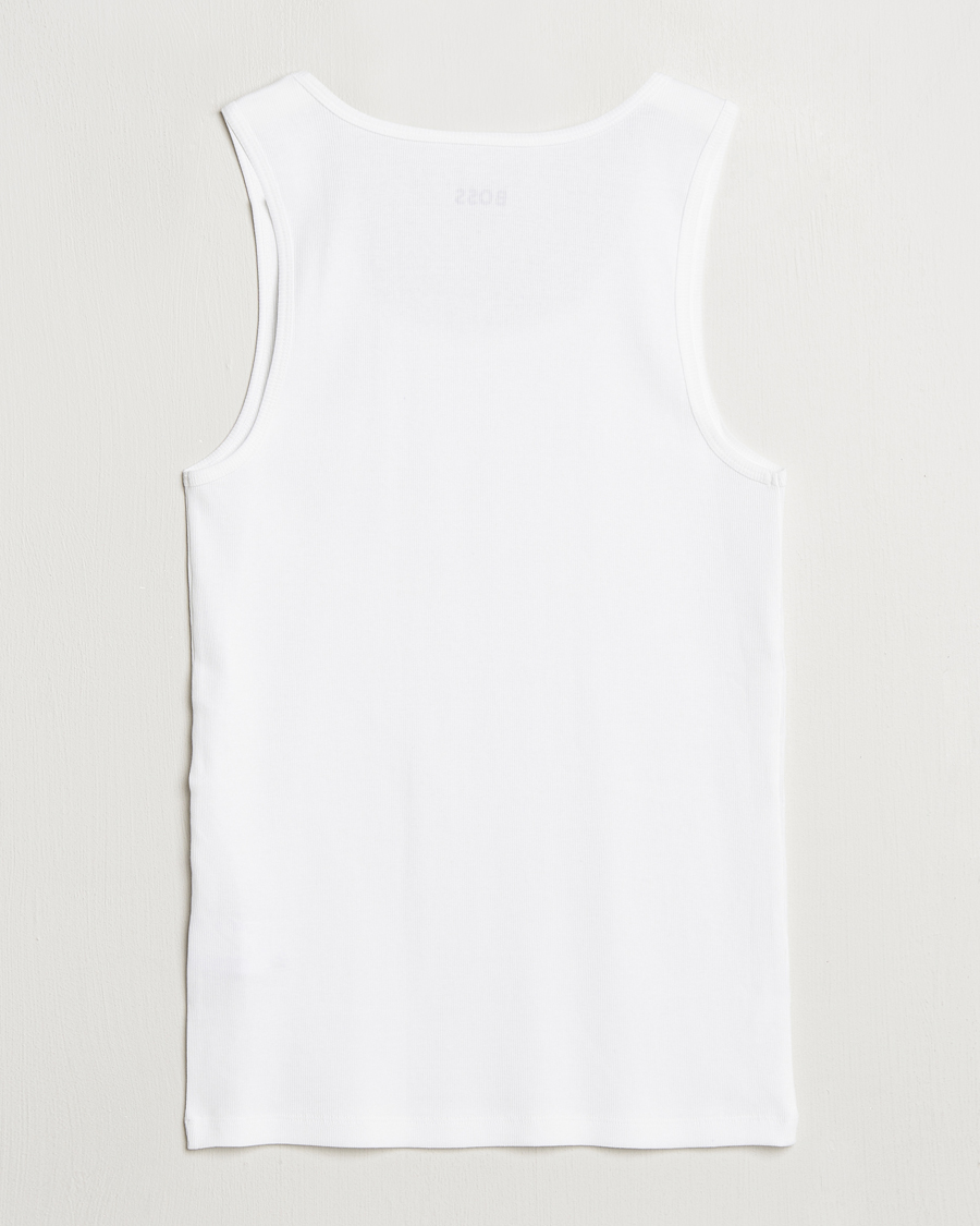 Herr | T-Shirts | BOSS BLACK | 3-Pack Ribbed Tank Top White