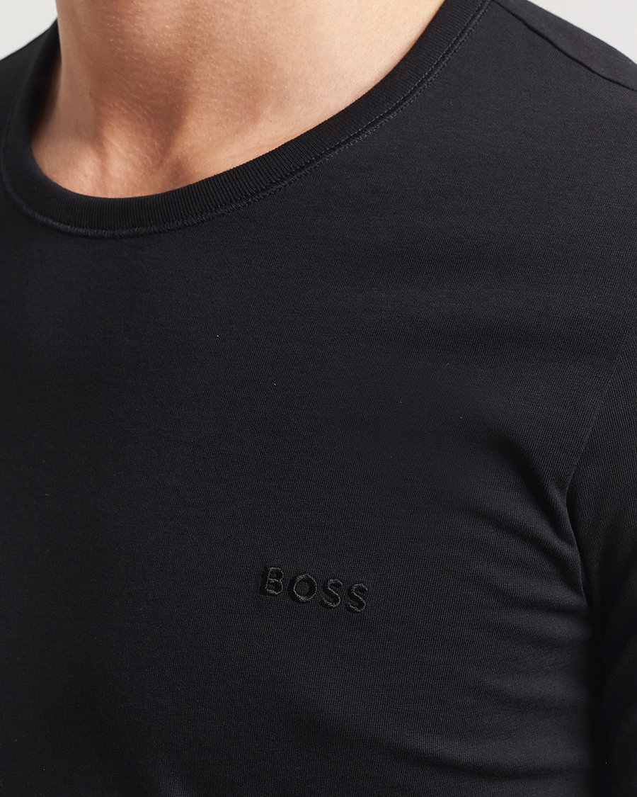 Herr | T-Shirts | BOSS BLACK | 3-Pack Crew Neck T-Shirt Black