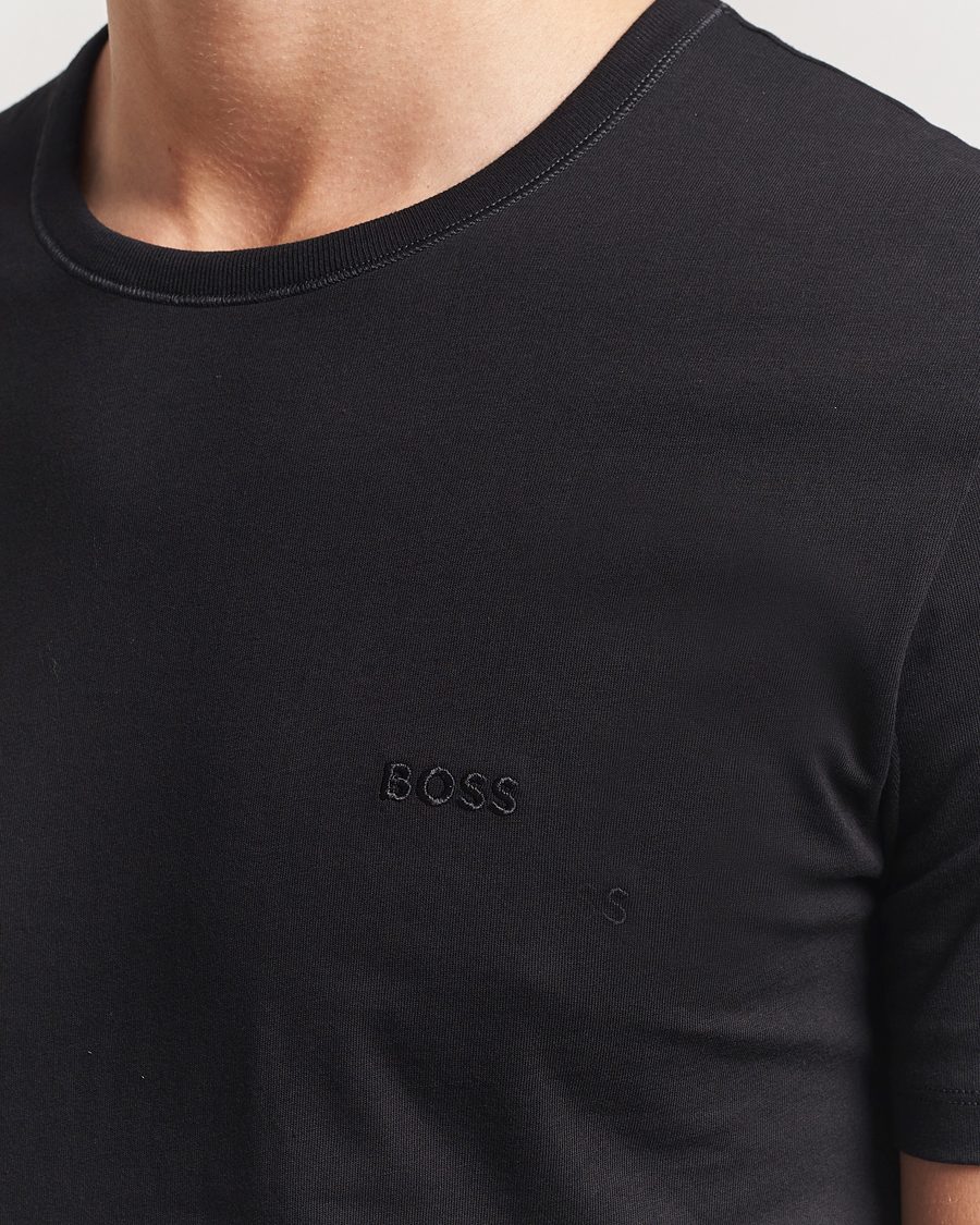 Herr | T-Shirts | BOSS BLACK | 3-Pack Crew Neck T-Shirt Black/Blue/Grey