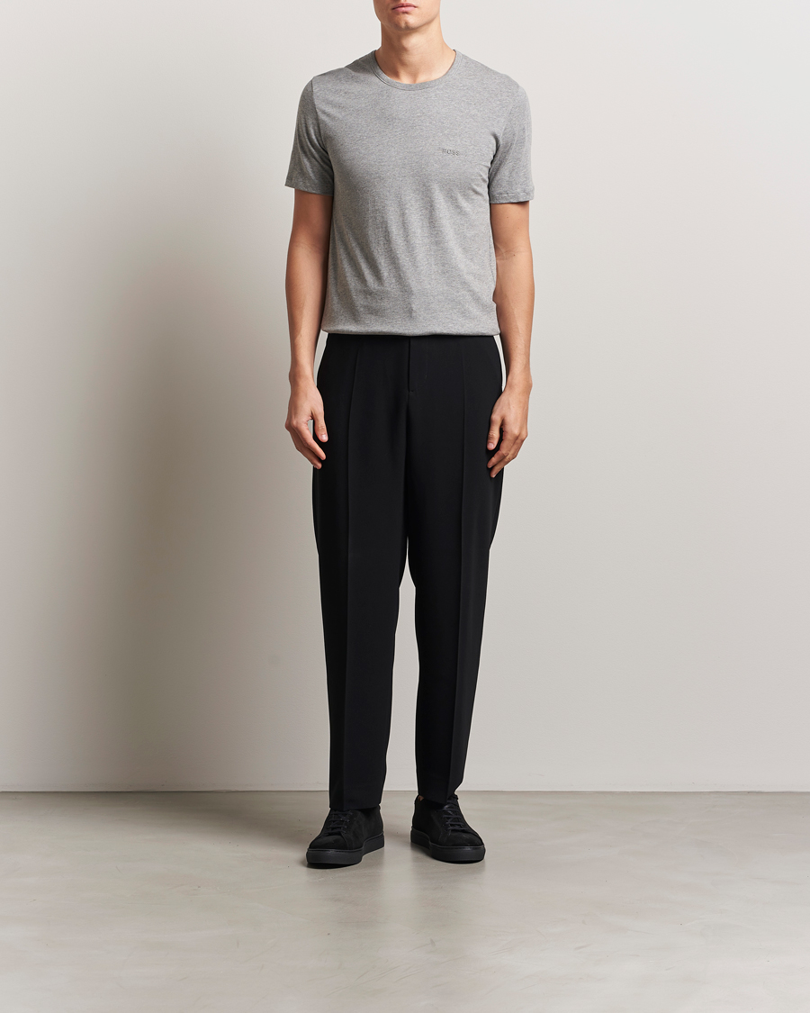 Herr | T-Shirts | BOSS BLACK | 3-Pack Crew Neck T-Shirt White/Grey/Black