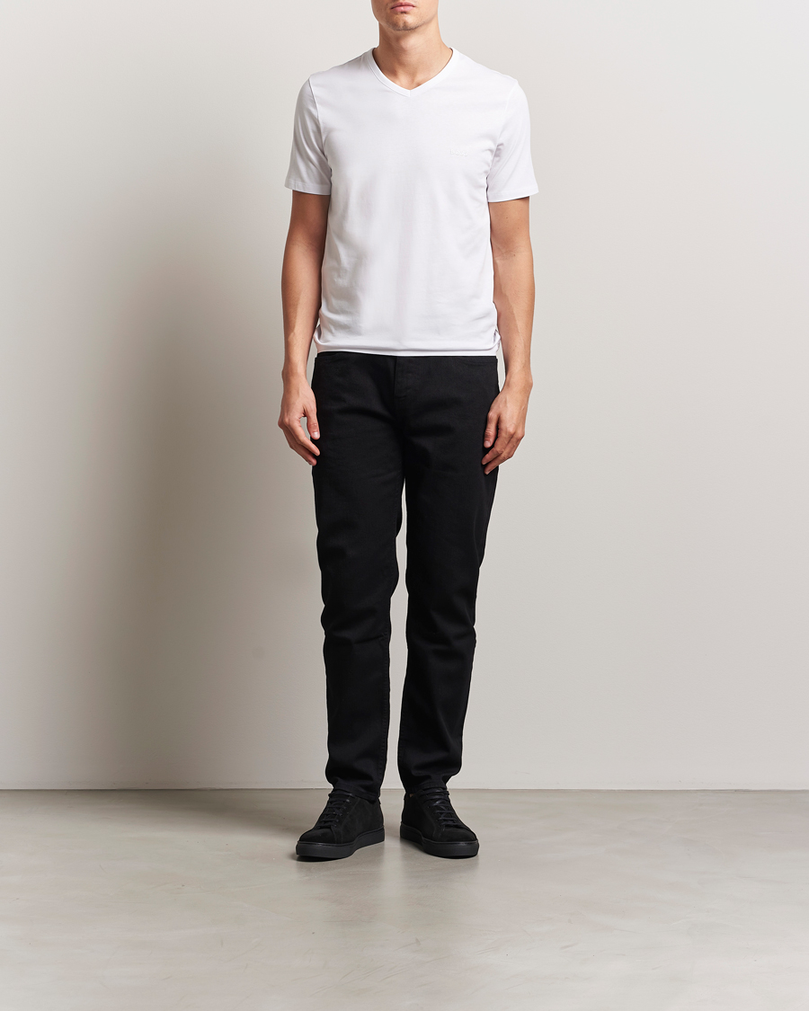 Herr | T-Shirts | BOSS BLACK | 3-Pack V-Neck T-Shirt White
