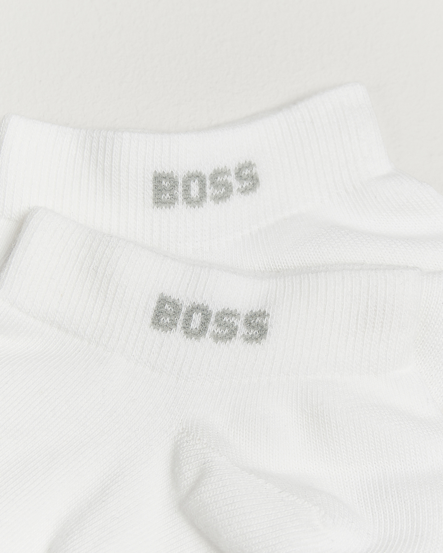 Herr | Underkläder | BOSS BLACK | 2-Pack Sneaker Socks White