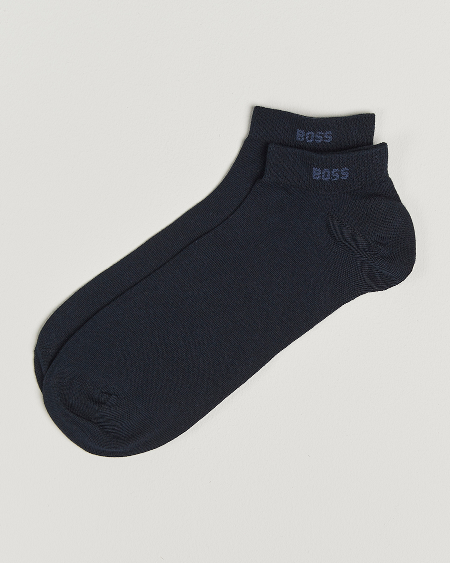 Herr | Underkläder | BOSS BLACK | 2-Pack Sneaker Socks Dark Blue