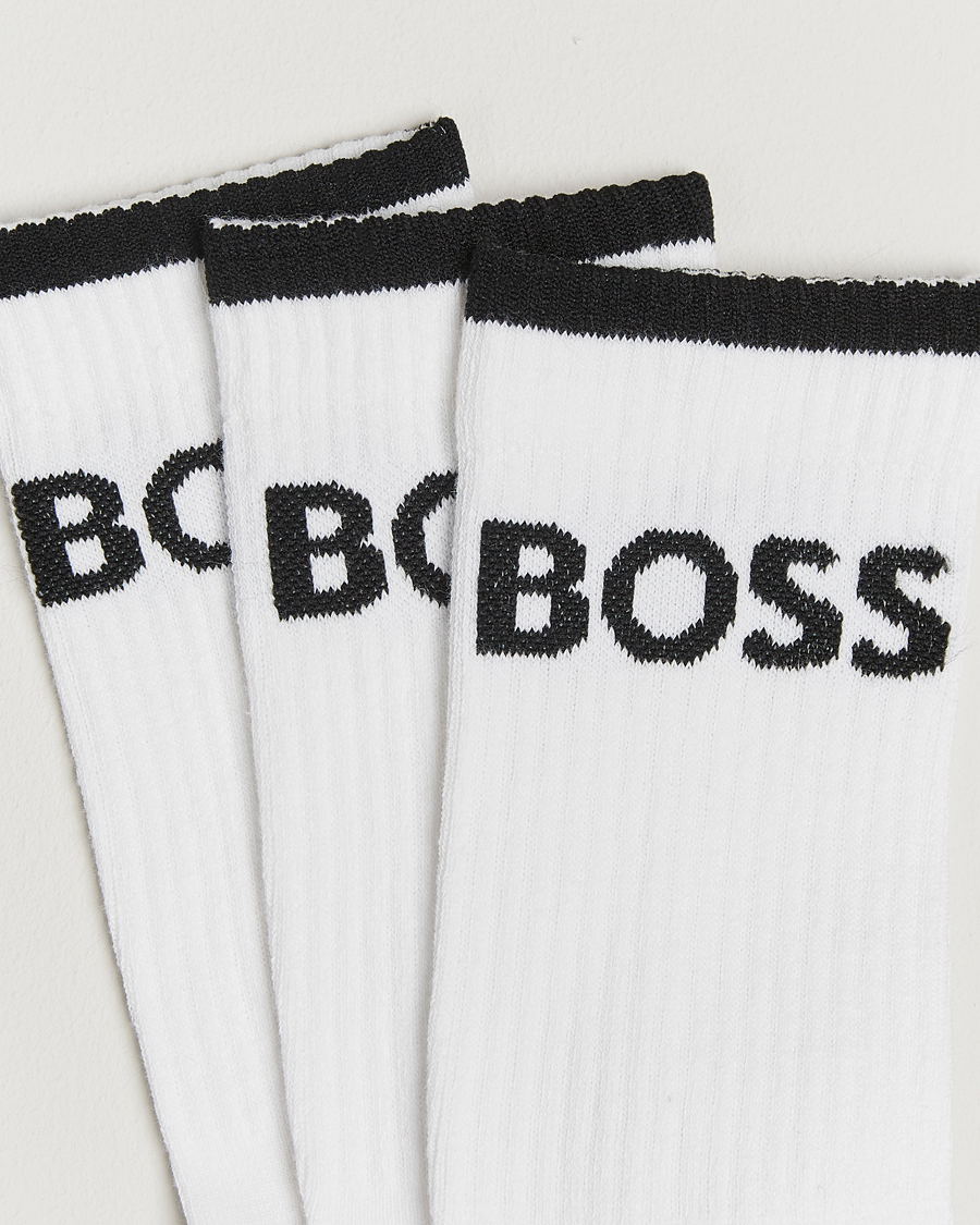 Herr | Underkläder | BOSS BLACK | 6-Pack Sport Socks White