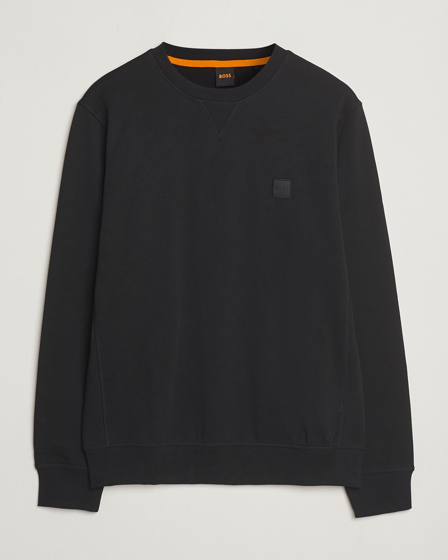 Herr | Tröjor | BOSS ORANGE | Westart Logo Sweatshirt Black