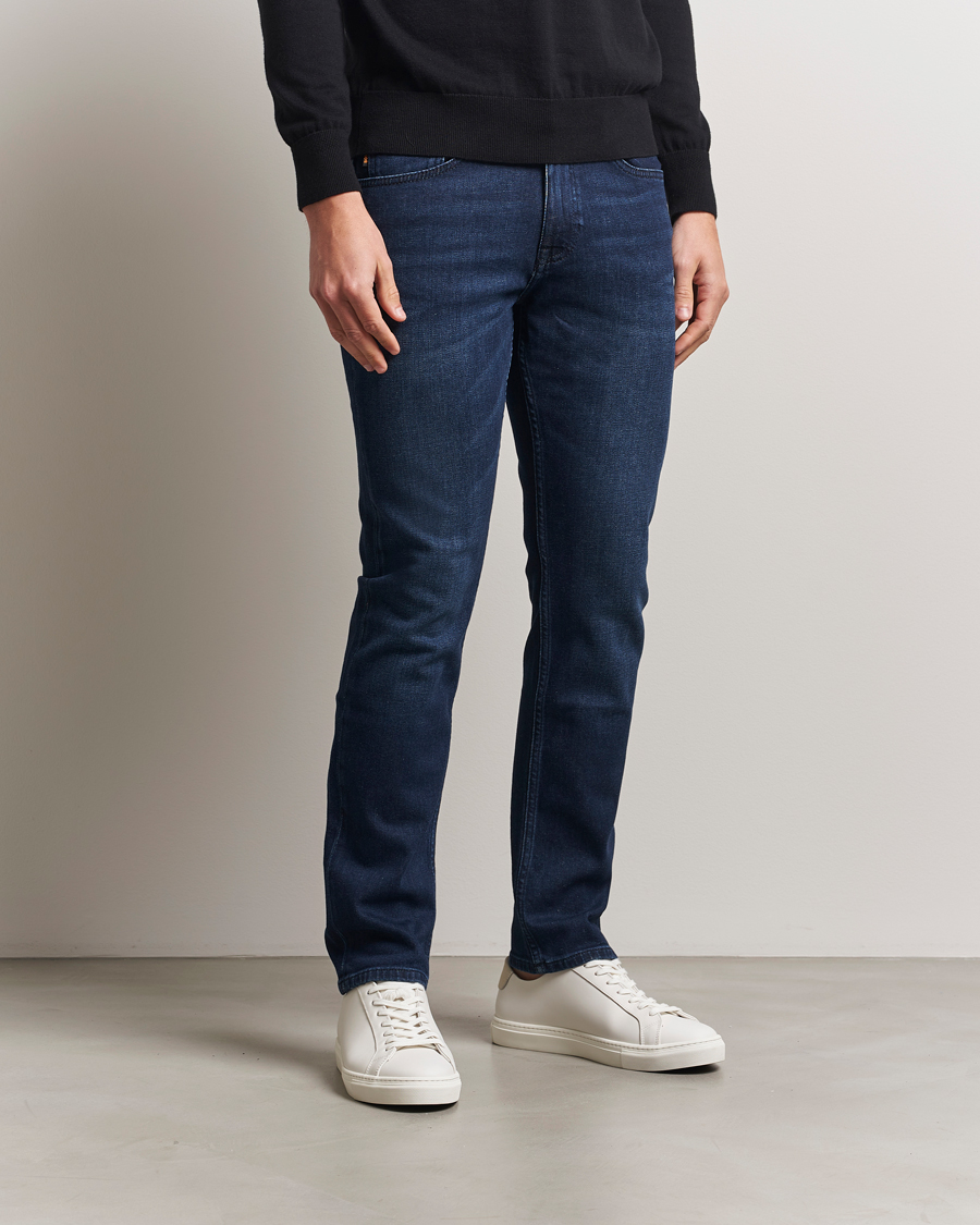 Herr | Byxor | BOSS ORANGE | Delaware Jeans Dark Blue