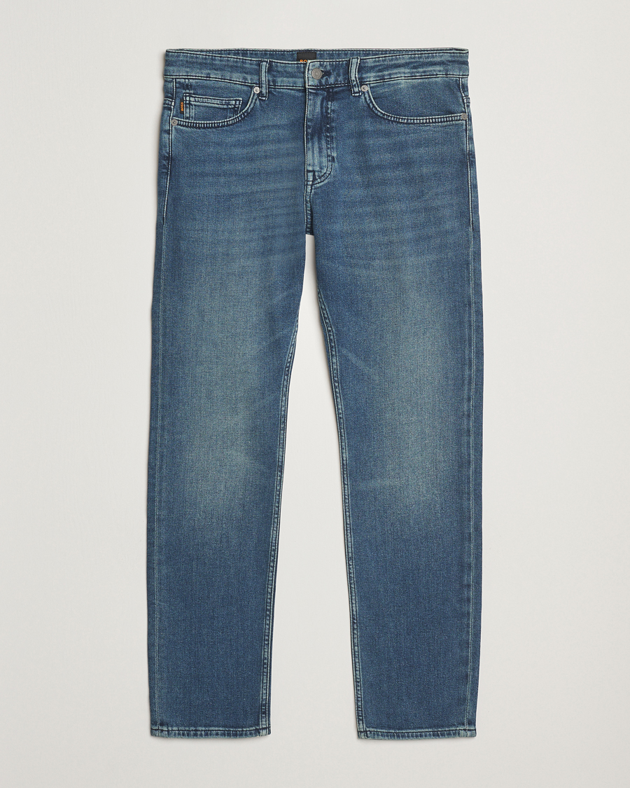 Herr | Byxor | BOSS ORANGE | Delaware Jeans Medium Blue