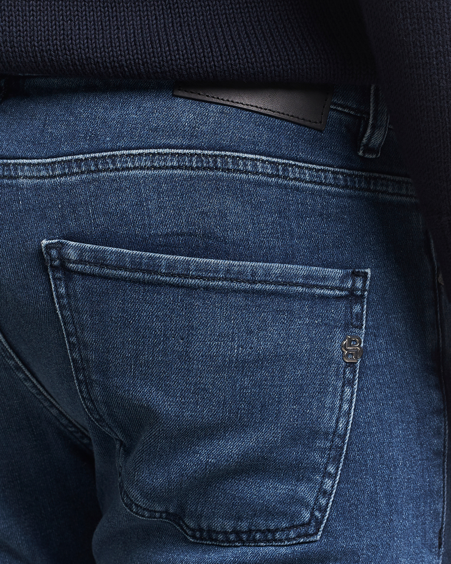 Herr | Byxor | BOSS BLACK | Delaware Jeans Navy
