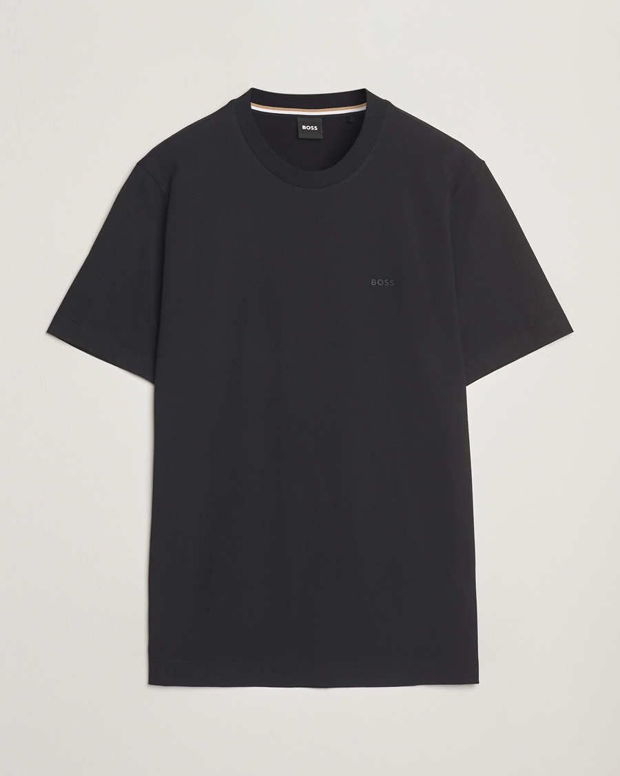 Herr | T-Shirts | BOSS BLACK | Thompson Crew Neck T-Shirt Black