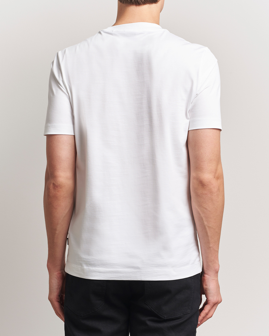 Herr | T-Shirts | BOSS BLACK | Thompson Crew Neck T-Shirt White