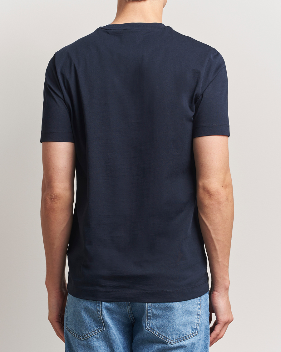 Herr | T-Shirts | BOSS BLACK | Thompson Crew Neck T-Shirt Dark Blue