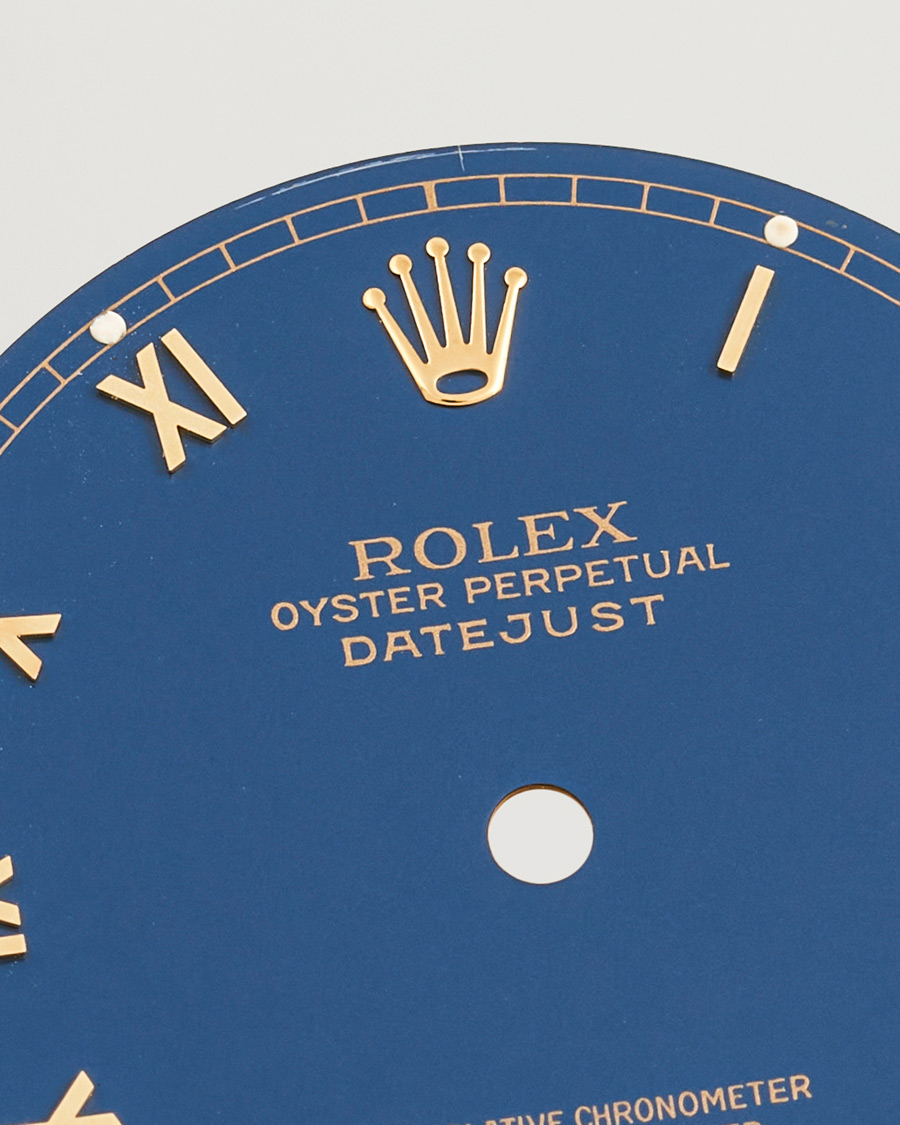 Herr | Pre-owned Tillbehör | Rolex Pre-Owned | Rolex Datejust 5/6 ref G/S