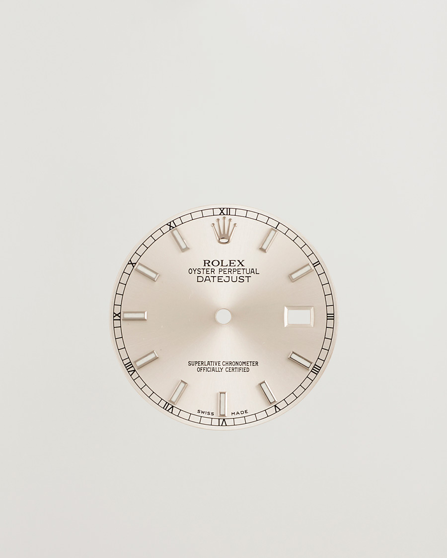 Herr | Pre-owned Tillbehör | Rolex Pre-Owned | Rolex Datejust 5/6 ref With Hands