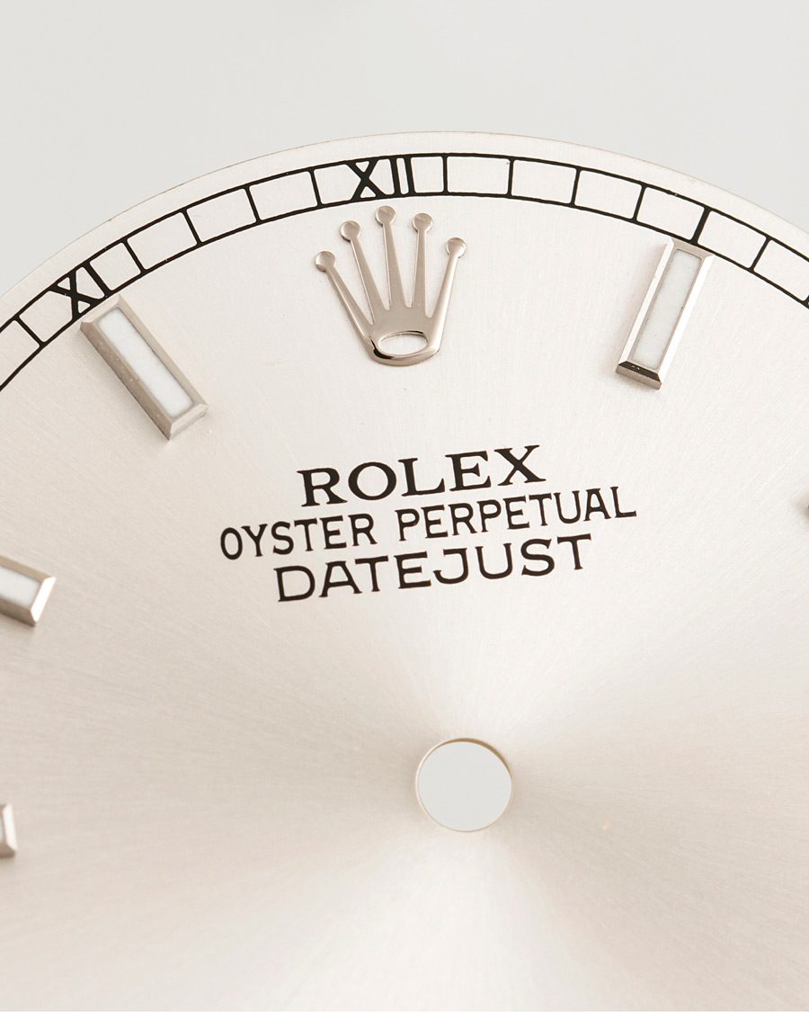 Herr | Pre-owned Tillbehör | Rolex Pre-Owned | Rolex Datejust 5/6 ref With Hands