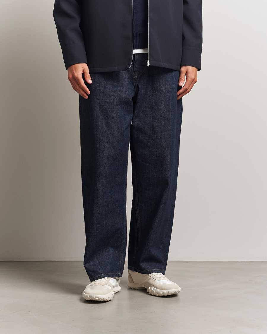 Herr | Byxor | Jil Sander | Loose Fit 5-Pocket Pants Dark Indigo