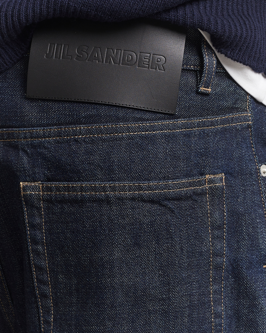 Herr | Byxor | Jil Sander | Loose Fit 5-Pocket Pants Dark Indigo