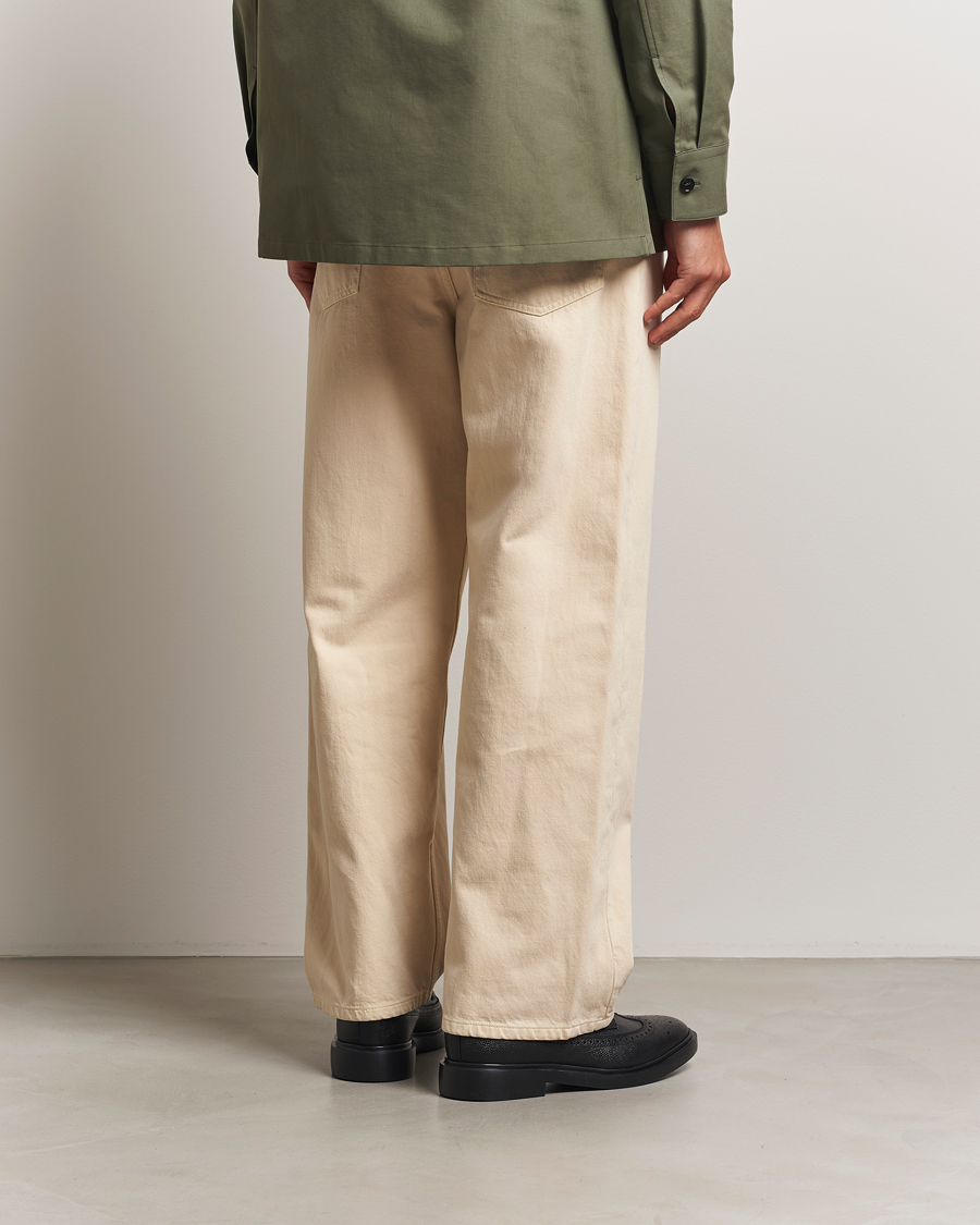Herr | Byxor | Jil Sander | Loose Fit 5-Pocket Pants Oat