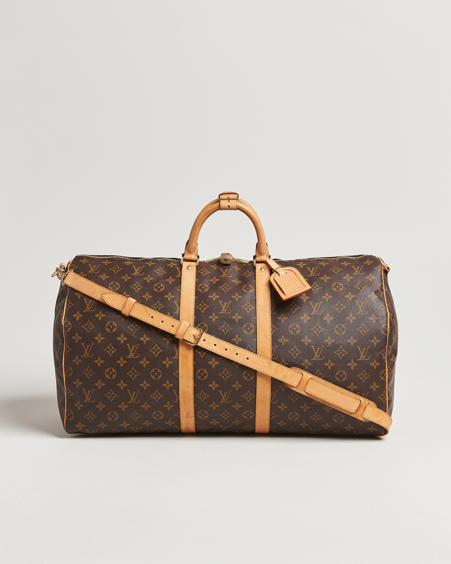 Herr | Pre-Owned & Vintage Bags | Louis Vuitton Pre-Owned | Keepall Bandoulière 55 Monogram