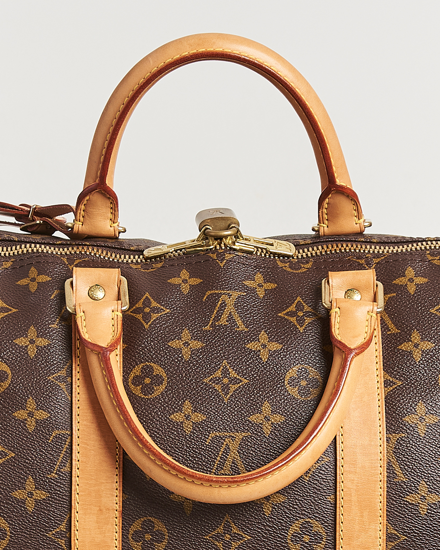 Herr | Pre-Owned & Vintage Bags | Louis Vuitton Pre-Owned | Keepall Bandoulière 55 Monogram