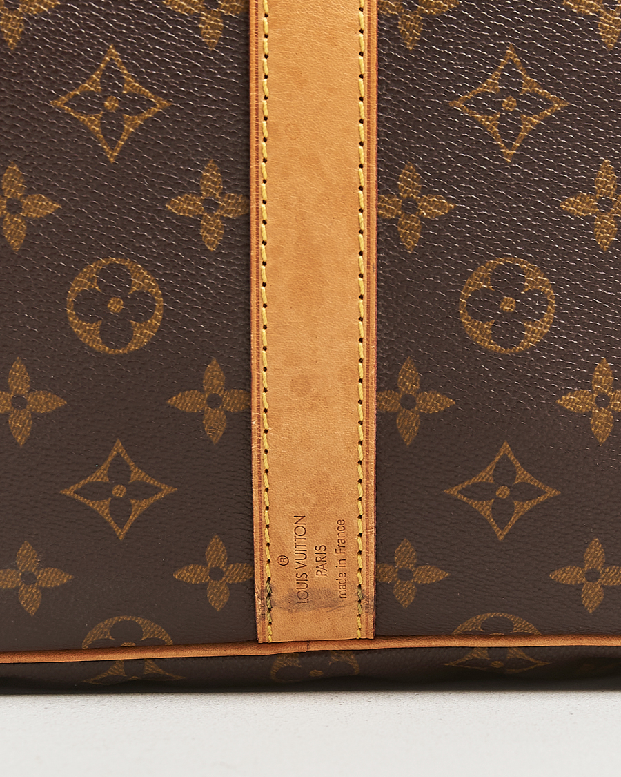 Herr | Pre-Owned & Vintage Bags | Louis Vuitton Pre-Owned | Keepall Bandoulière 55 Monogram