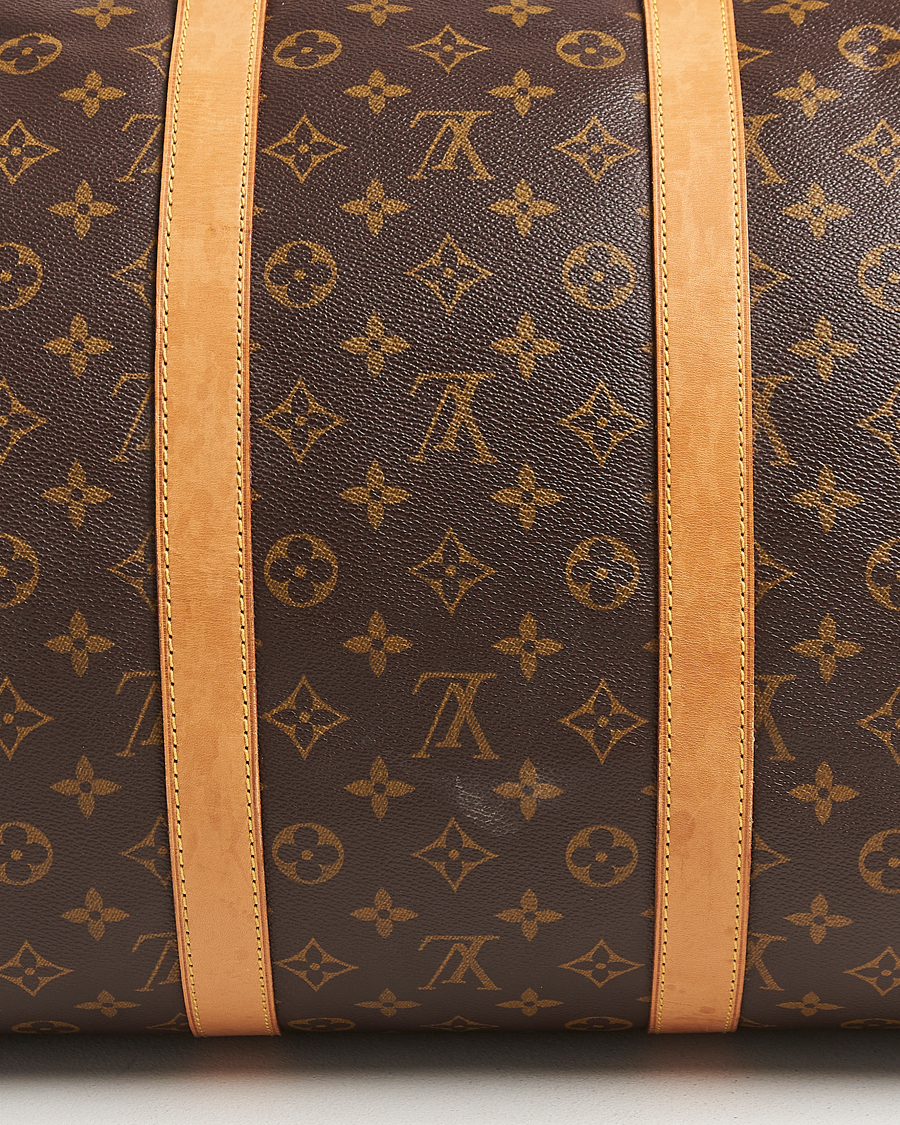 Herr | Pre-Owned & Vintage Bags | Louis Vuitton Pre-Owned | Keepall Bandoulière 55 Monogram