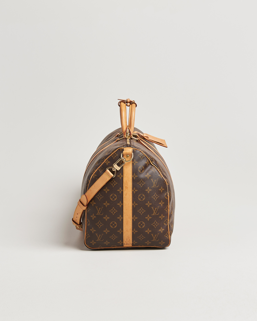 Herr | Pre-Owned & Vintage Bags | Louis Vuitton Pre-Owned | Keepall Bandoulière 55 Monogram