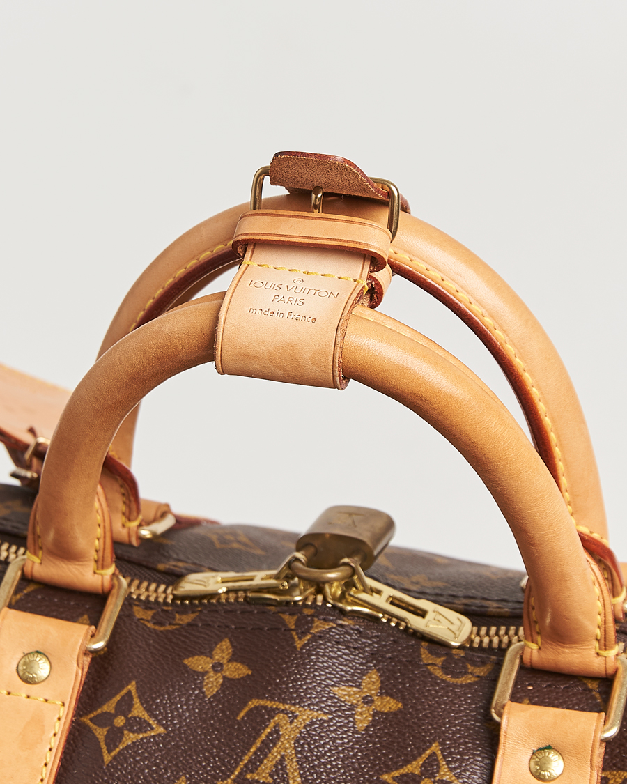 Herr | Pre-Owned & Vintage Bags | Louis Vuitton Pre-Owned | Keepall Bandoulière 55 Monogram