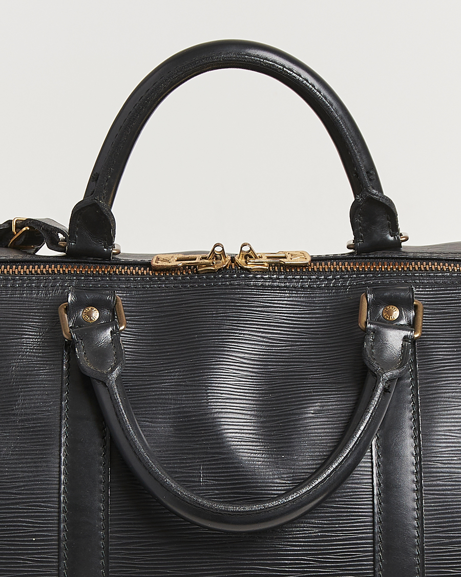 Herr | Pre-Owned & Vintage Bags | Louis Vuitton Pre-Owned | Keepall 60 Epi Leather Black