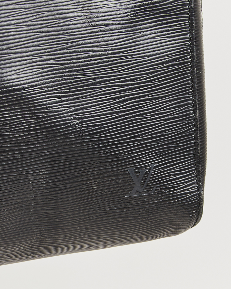 Herr | Pre-Owned & Vintage Bags | Louis Vuitton Pre-Owned | Keepall 60 Epi Leather Black