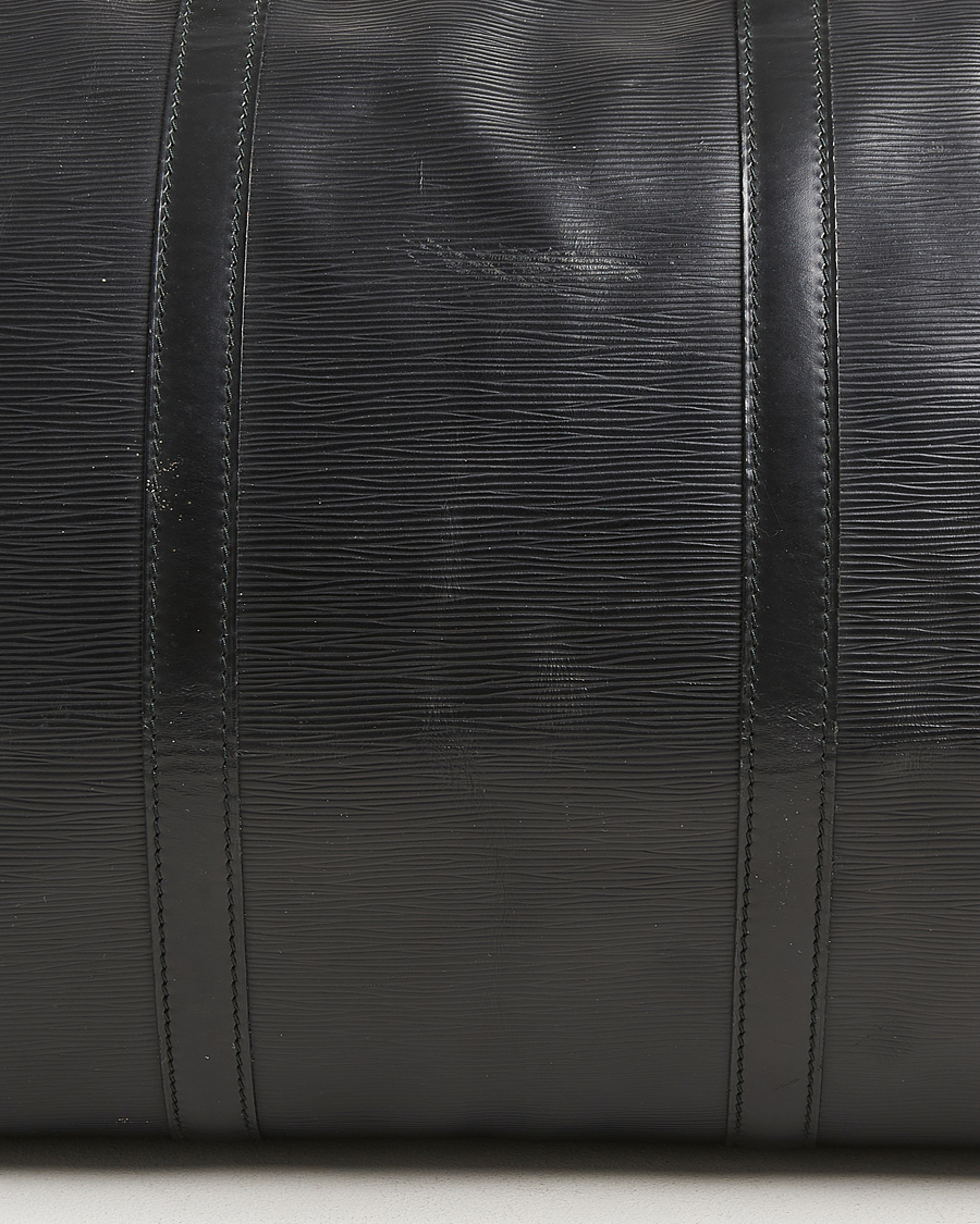 Herr | Pre-Owned & Vintage Bags | Louis Vuitton Pre-Owned | Keepall 60 Epi Leather Black