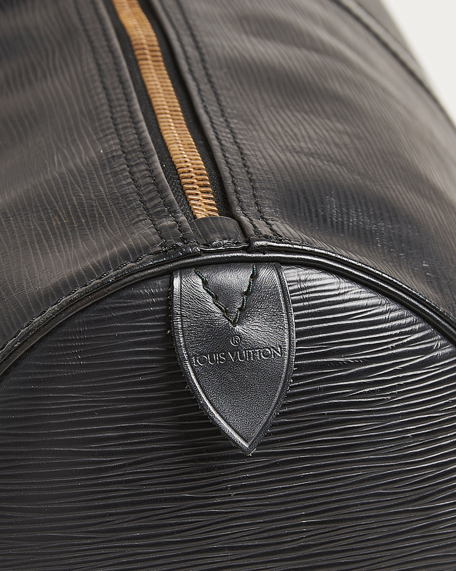 Herr | Pre-Owned & Vintage Bags | Louis Vuitton Pre-Owned | Keepall 60 Epi Leather Black