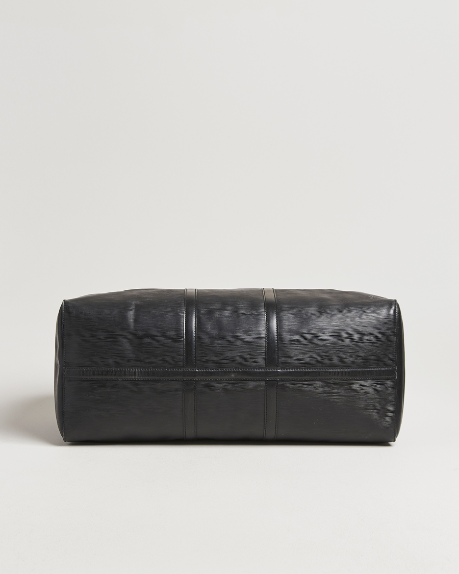 Herr | Pre-Owned & Vintage Bags | Louis Vuitton Pre-Owned | Keepall 60 Epi Leather Black