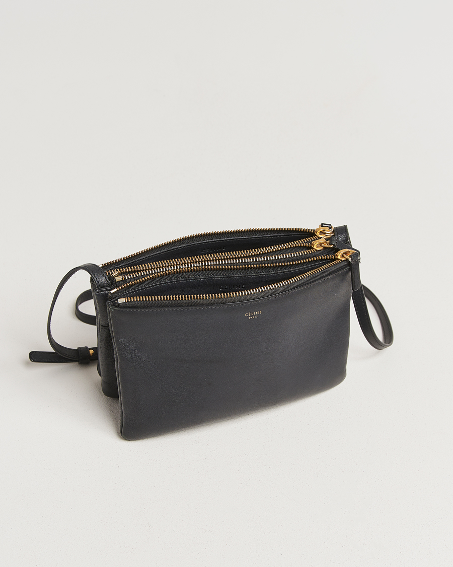 Herr | Gifts for Her | Celine Pre-Owned | Trio Bag Small Leather Black
