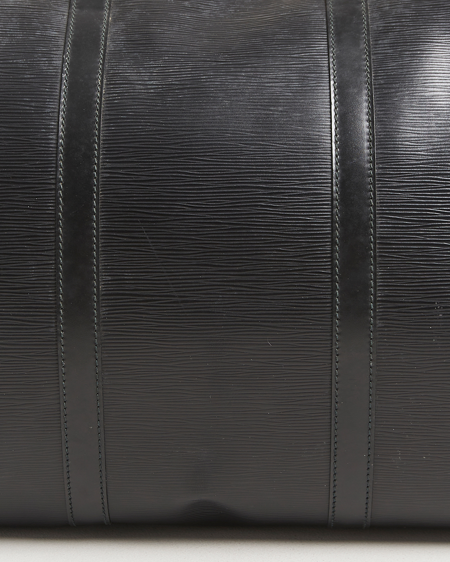 Herr | Pre-Owned & Vintage Bags | Louis Vuitton Pre-Owned | Keepall 60 Epi Leather Black
