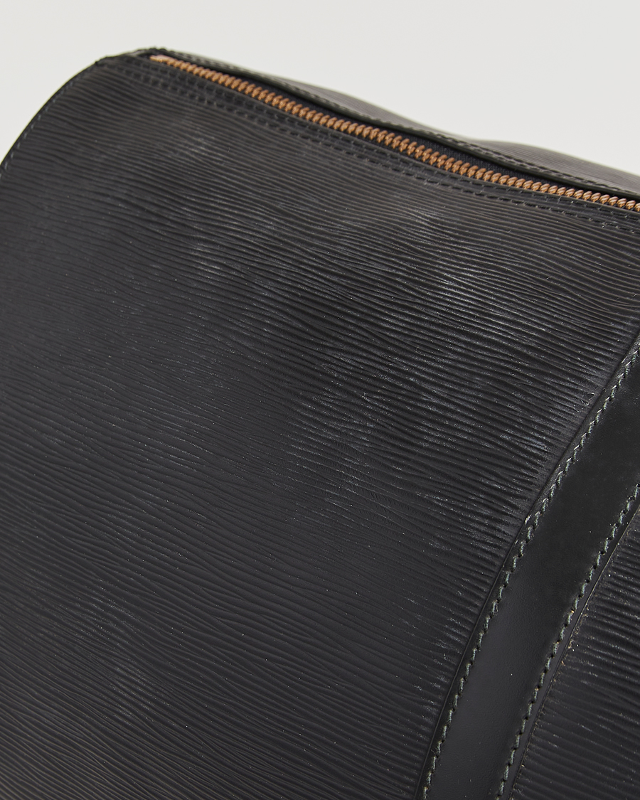 Herr | Pre-Owned & Vintage Bags | Louis Vuitton Pre-Owned | Keepall 60 Epi Leather Black